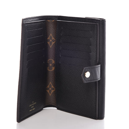 Louis Vuitton Monogram Pallas Compact Wallet Black 5 of 9