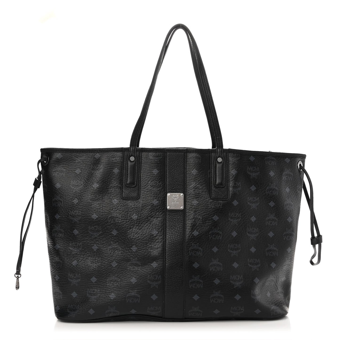 Visetos Large Liz Reversible Shopper Tote Black