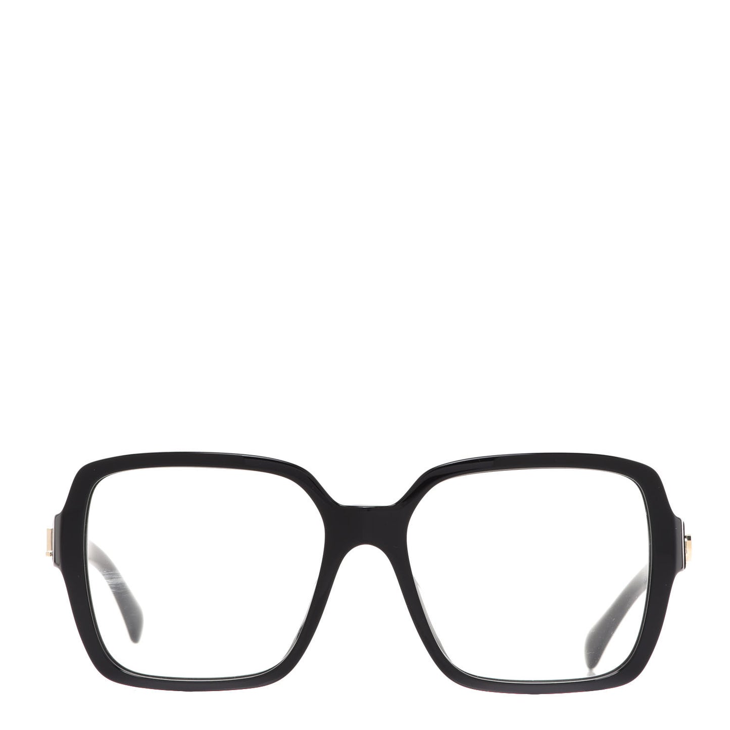 Acetate Square Eyeglasses 5408 Black