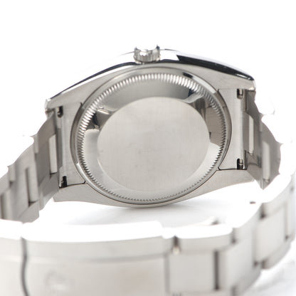Rolex Stainless Steel 34mm Oyster Perpetual Air-King Watch Pink Index 114200 4 of 5