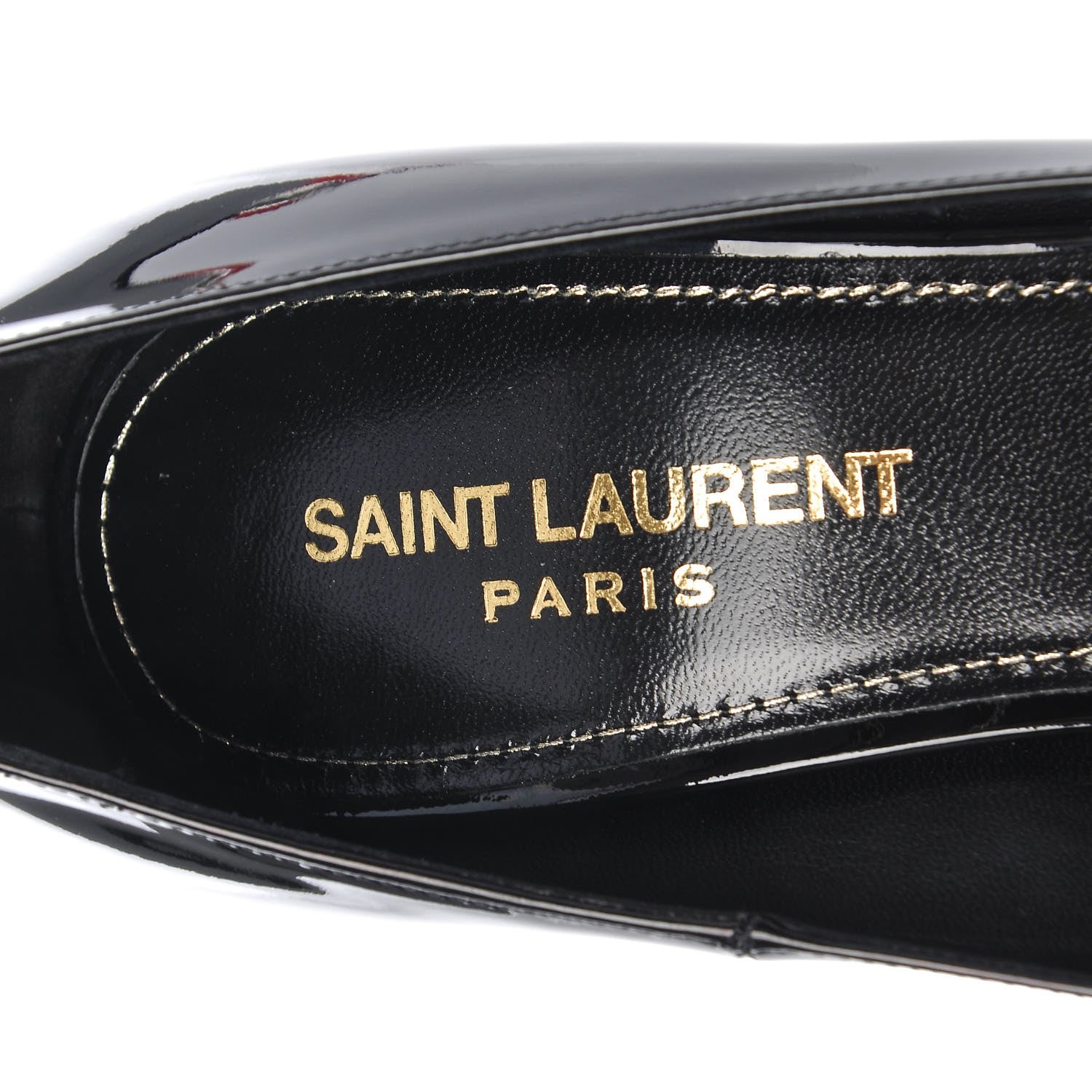 Saint Laurent Patent Opyum 110 Pumps 37.5 Black 7 of 8