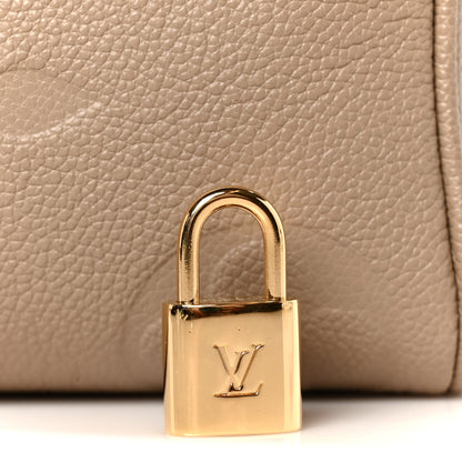 Louis Vuitton Empreinte Monogram Giant Speedy Bandouliere 25 Tourterelle 7 of 11