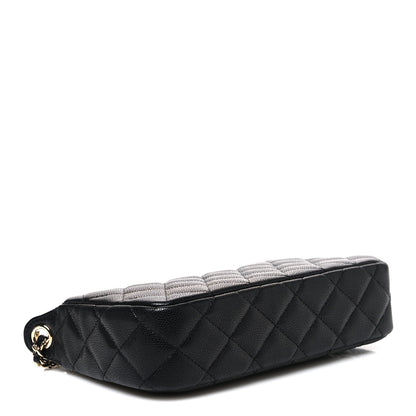 Chanel Caviar Quilted Purse With Chain Black 4 of 11