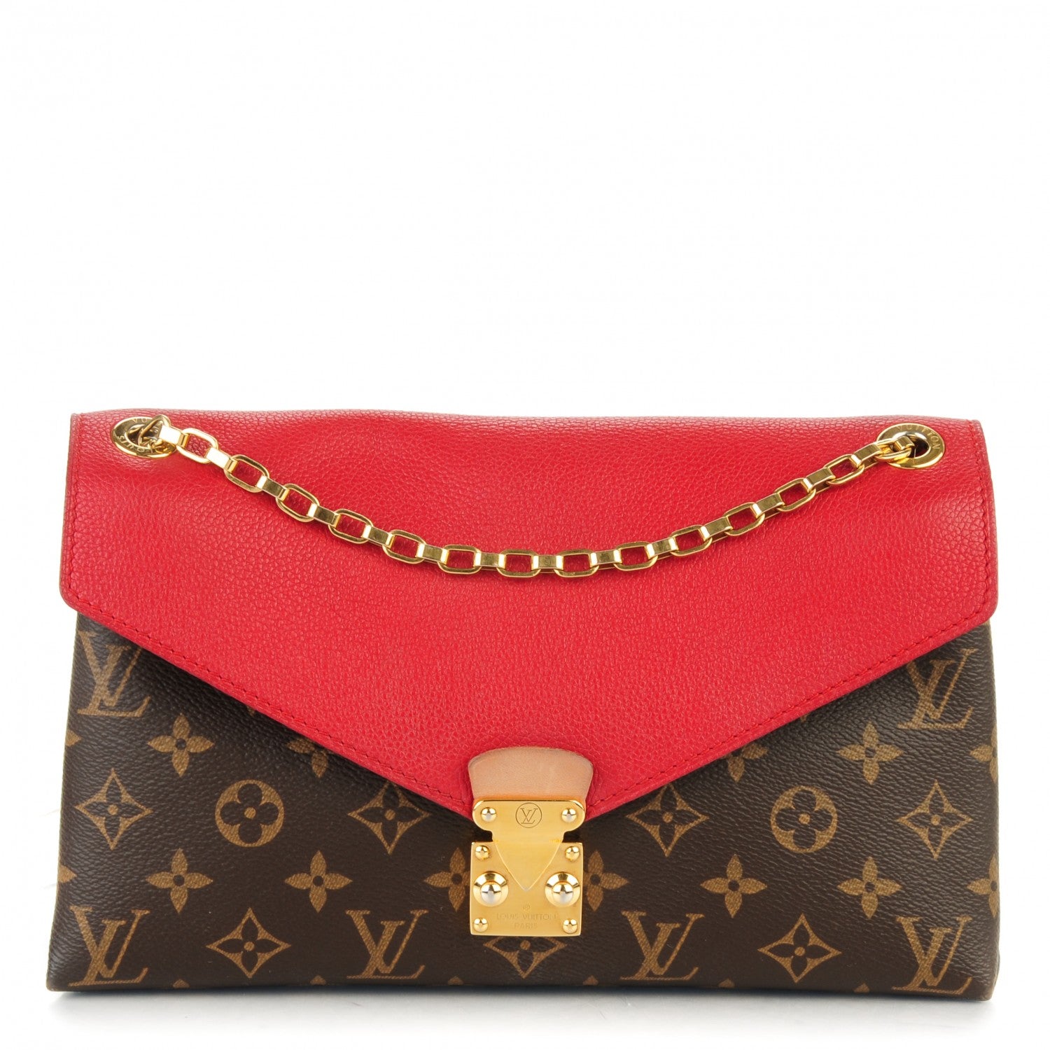 Louis Vuitton Monogram Pallas Chain Cherry 1 of 7