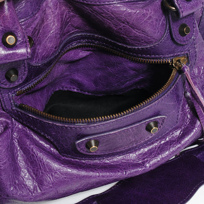 Balenciaga Agneau City Dark Violet 10 of 12