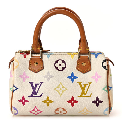 Louis Vuitton Monogram Multicolor Mini Sac HL Speedy White 1 of 11