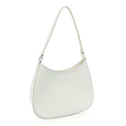 Prada Spazzolato Cleo Shoulder Bag White 4 of 10