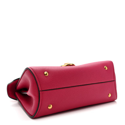 Salvatore Ferragamo Calfskin Small Margot Top Handle Satchel Ribes 4 of 10