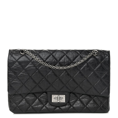 Chanel Aged Calfskin Quilted 2.55 Reissue 227 Flap Black 1 of 11
