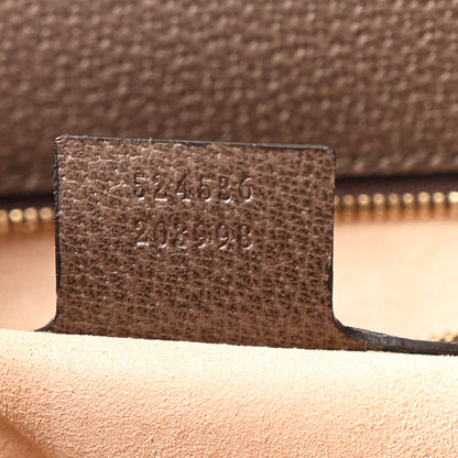 Gucci GG Supreme Monogram Web Ophidia Vertical Tote Brown 7 of 11