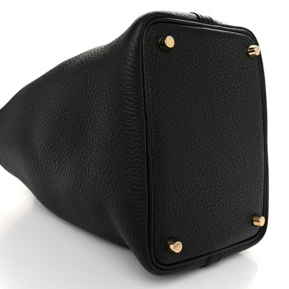 Hermes Taurillon Clemence Picotin Lock 18 PM Black 9 of 11