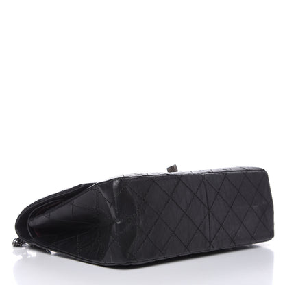 Chanel Aged Calfskin Quilted 2.55 Reissue 226 Flap Black 4 of 12