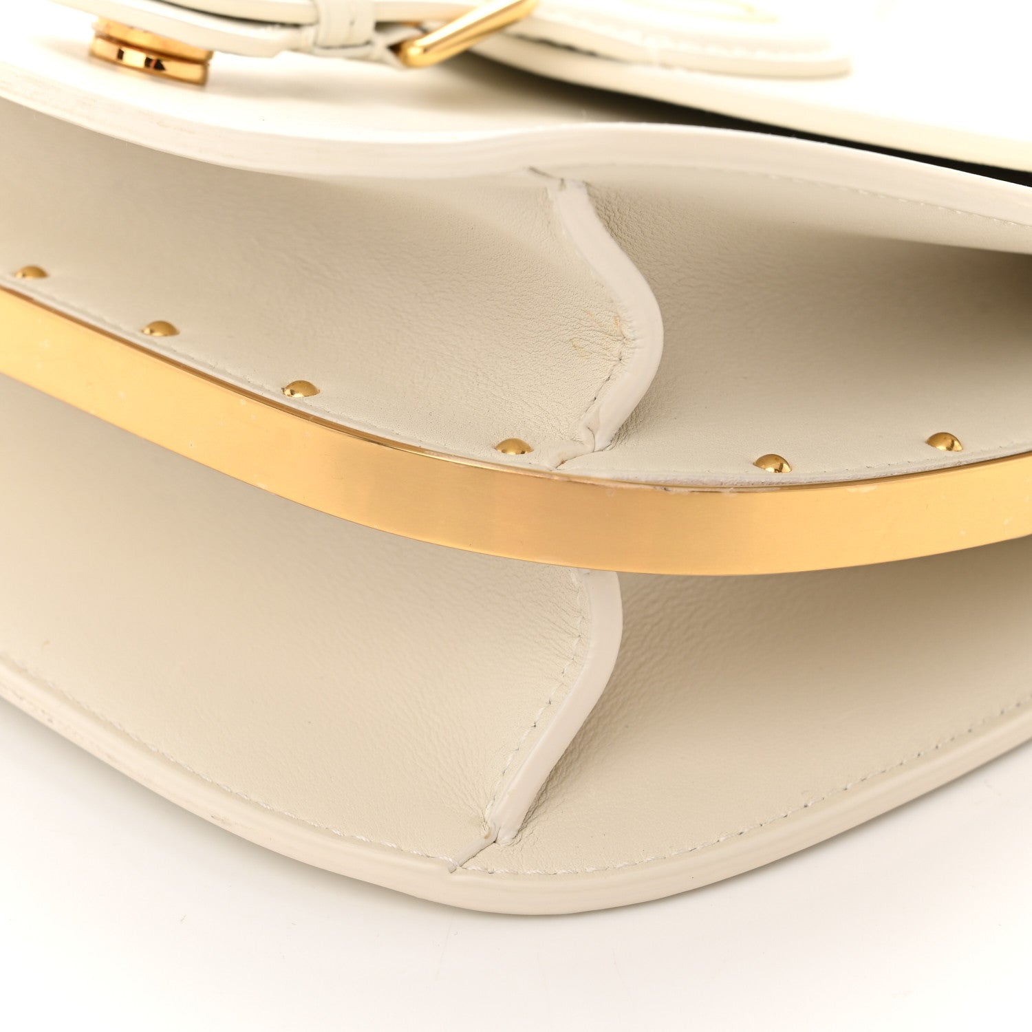 Christian Dior Box Calfskin Medium Bobby Frame Flap Latte 9 of 9