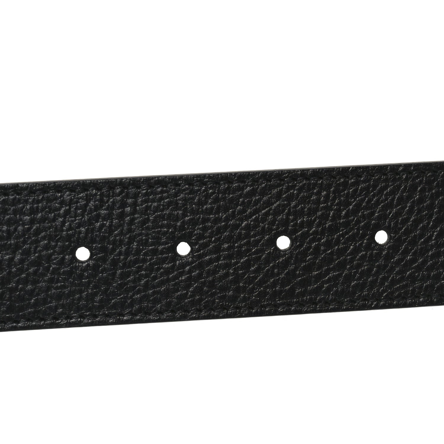 Gucci Calfskin Double G Reversible 80 32 Belt Black 4 of 5
