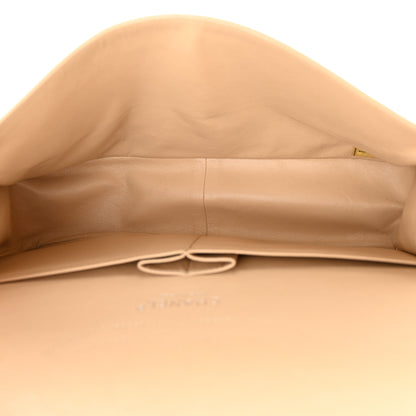 Chanel Caviar Quilted Jumbo Double Flap Beige Clair 5 of 11