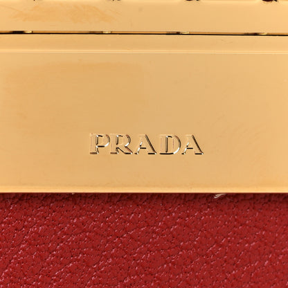 Prada Vitello Grain 6 Key Holder Rosso 8 of 8