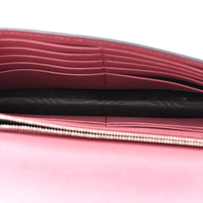 Gucci GG Supreme Monogram Blooms Chain Wallet Beige Multicolor Dry Rose 5 of 13