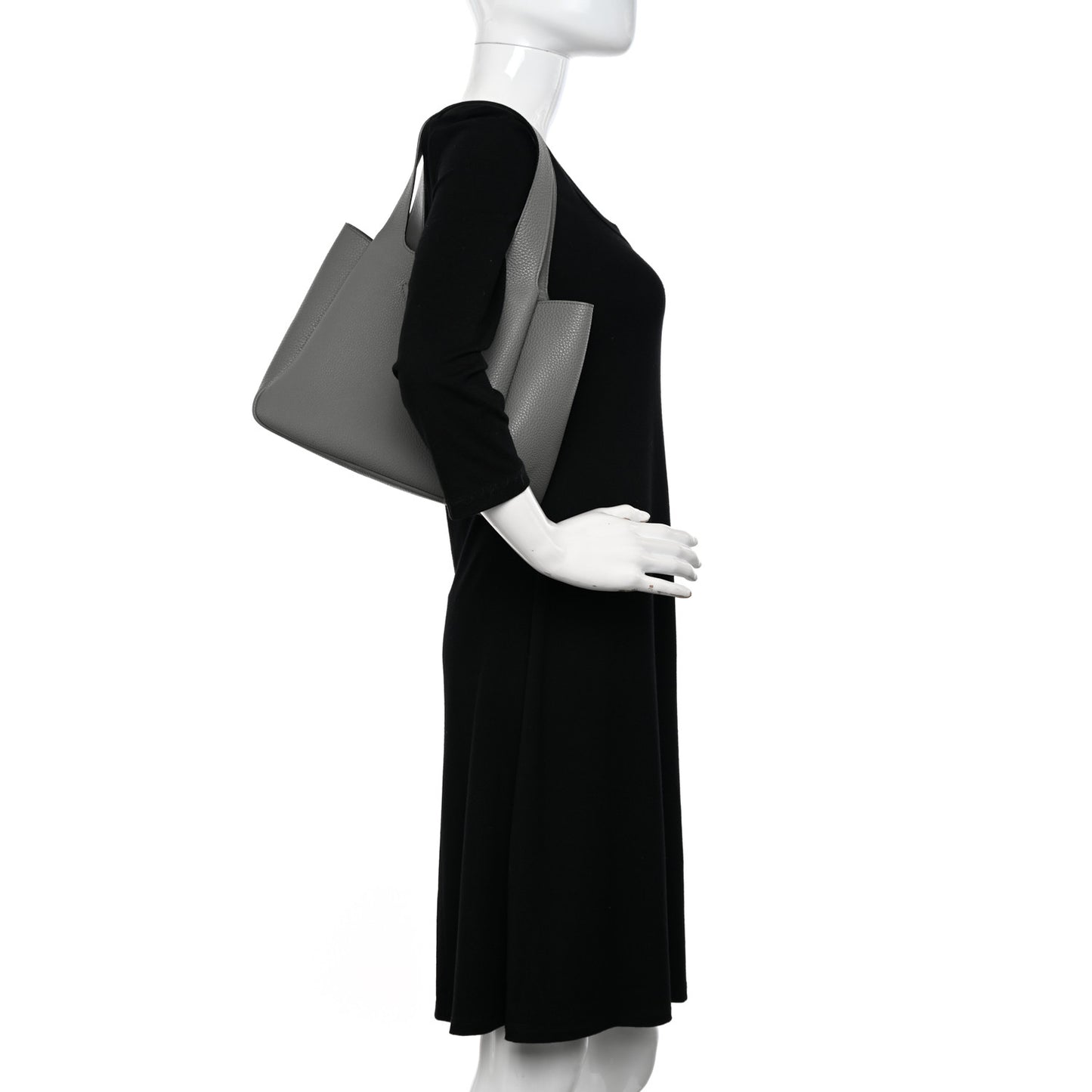 Vitello Daino Soft Dynamique Tote Marmo