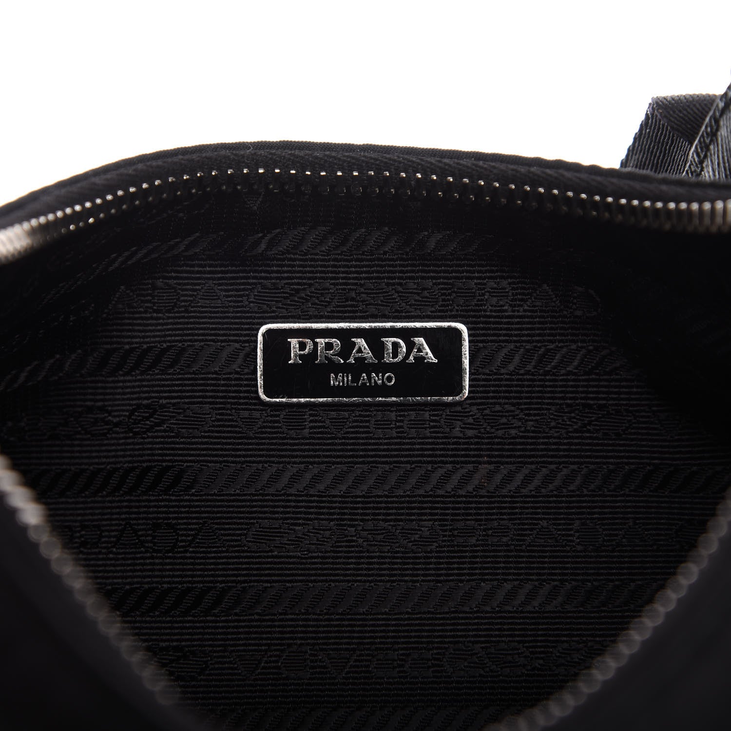 Prada Nylon Re-Edition 2005 Shoulder Bag Black 8 of 11