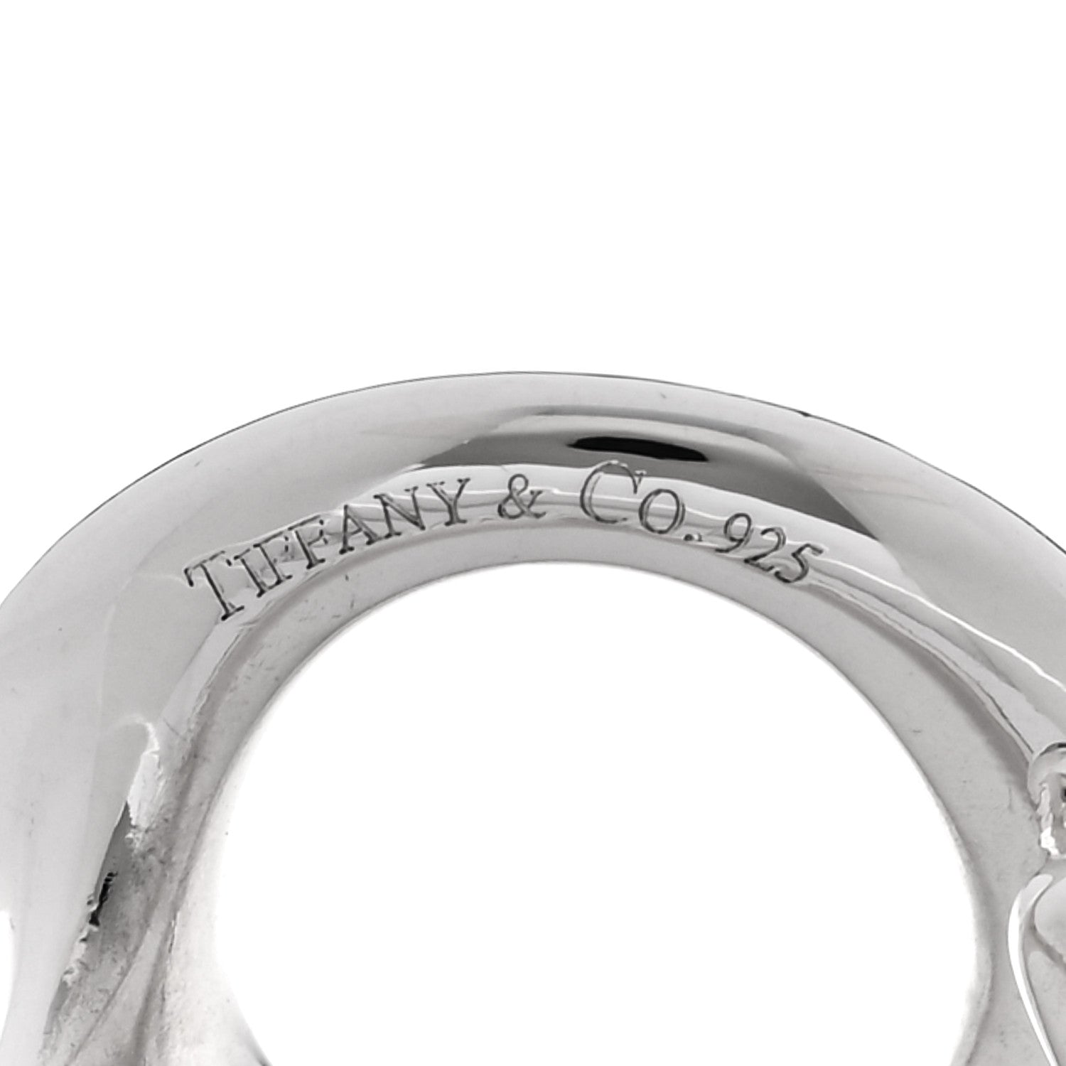 Tiffany Sterling Silver Elsa Peretti Sevillana Ring 53 6.25 4 of 5