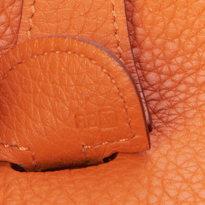 Hermes Taurillon Clemence Evelyne III PM Orange 8 of 8
