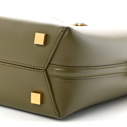 Saint Laurent Shiny Calfskin Le 37 Mini Bucket Bag Strong Moss 9 of 9