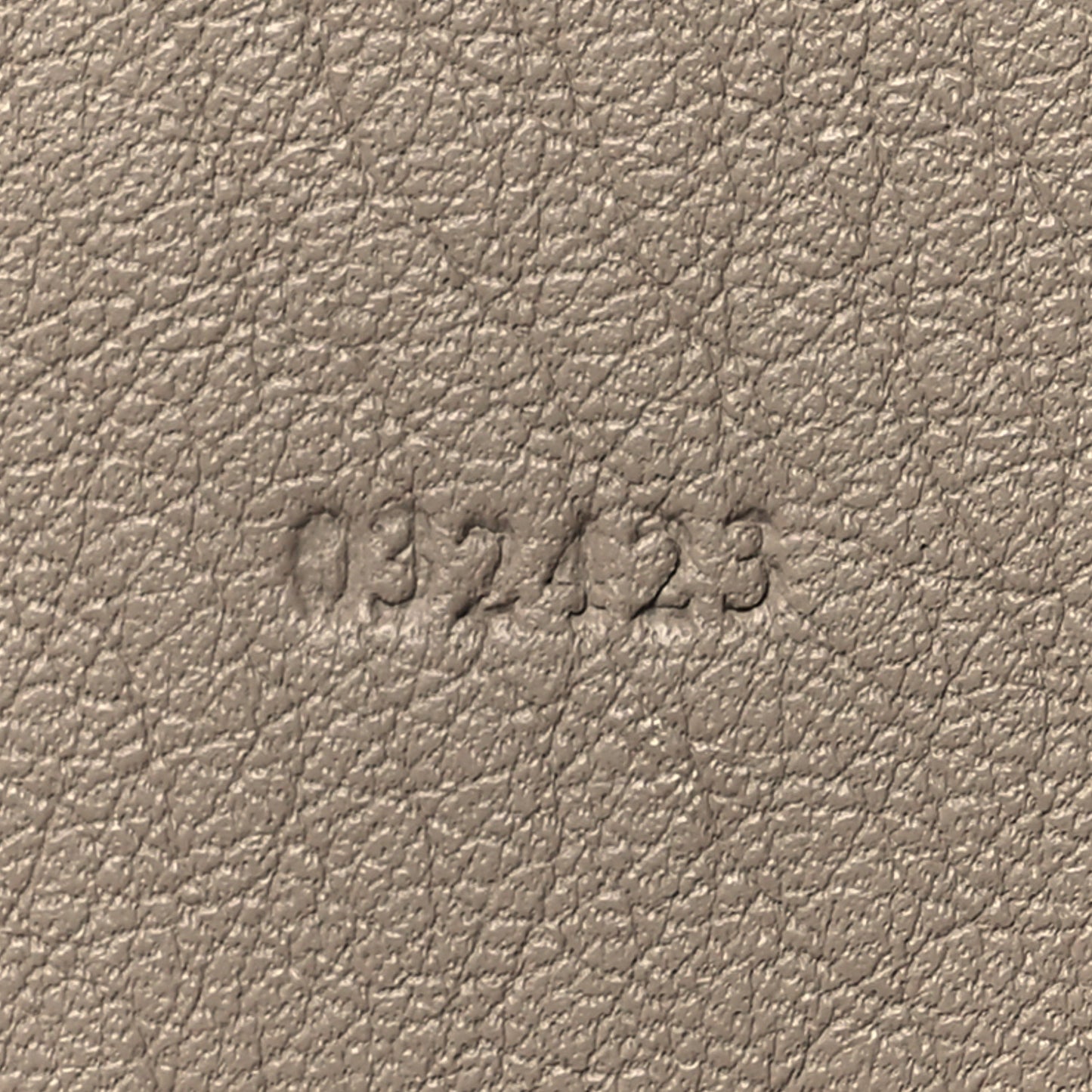Calfskin Jacquard Anagram Strap Ecru Natural
