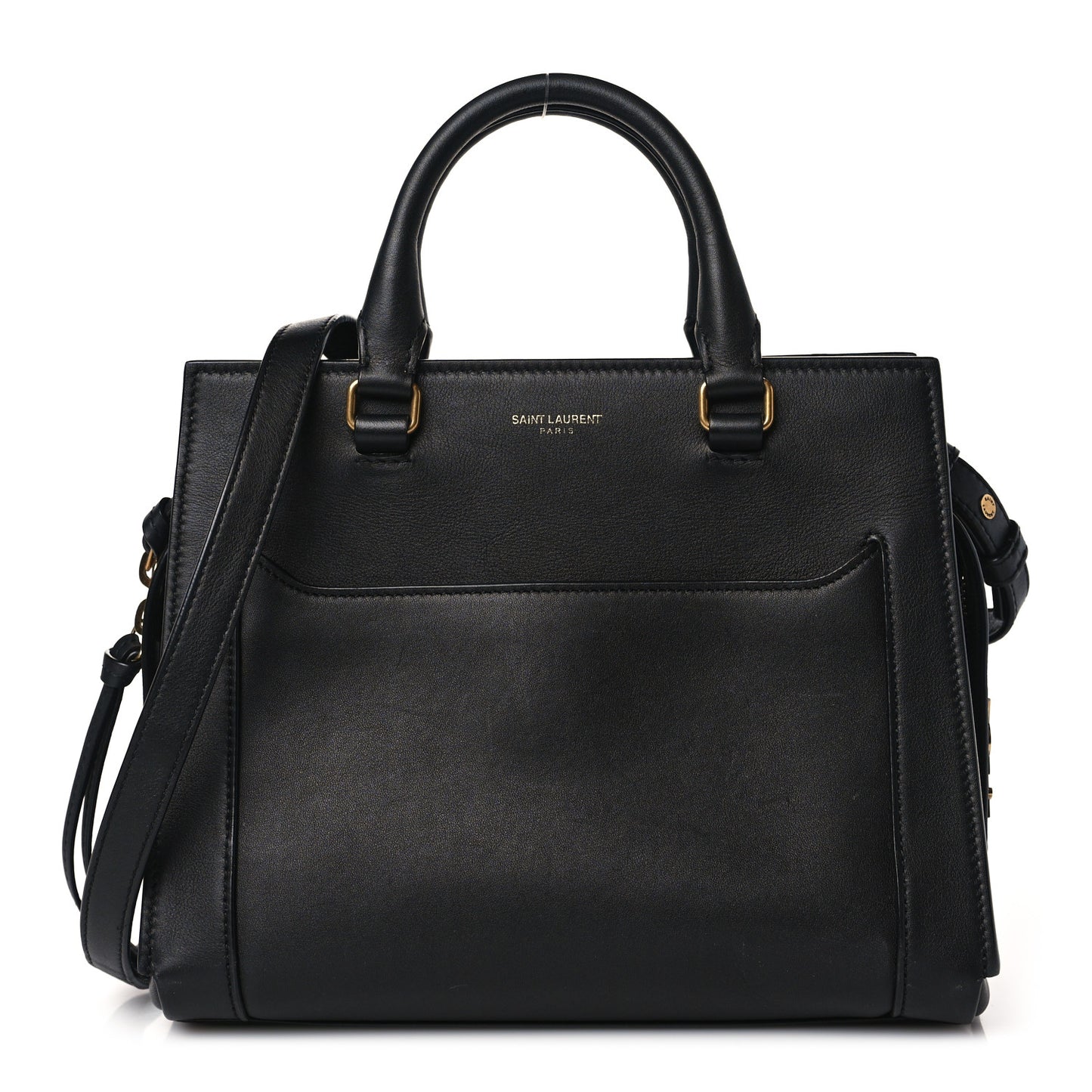 Smooth Calfskin Small East Side Tote Black