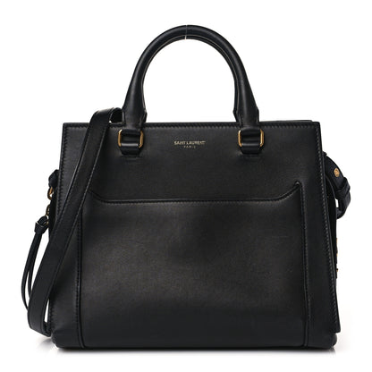 Saint Laurent Smooth Calfskin Small East Side Tote Black 1 of 8