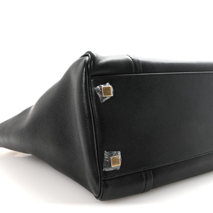 Celine Supple Shiny Lambskin Luggage Black 9 of 10