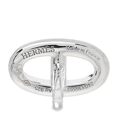Hermes Sterling Silver TPM Farandole Earrings 4 of 5