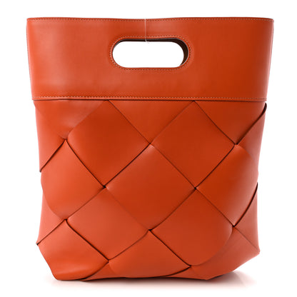 Bottega Veneta French Calfskin Small Slip Tote Orange 1 of 9