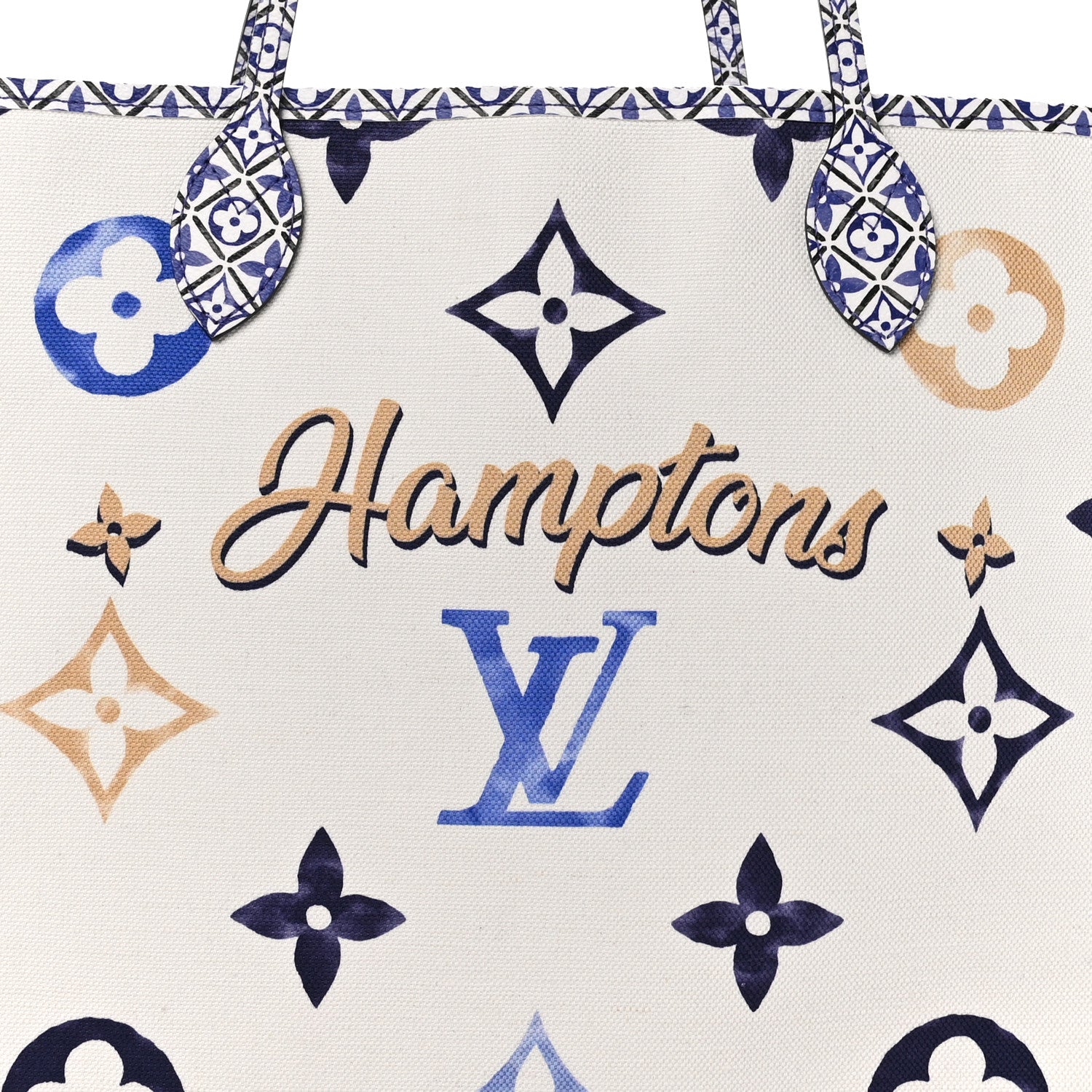 Louis Vuitton Monogram Canvas By The Pool Hamptons 2.0 Neverfull GM Blue 9 of 13