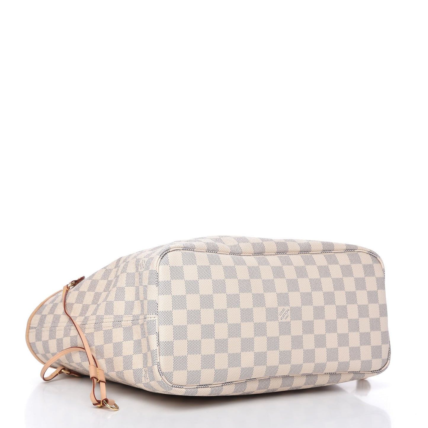 Damier Azur Neo Neverfull MM Rose Ballerine