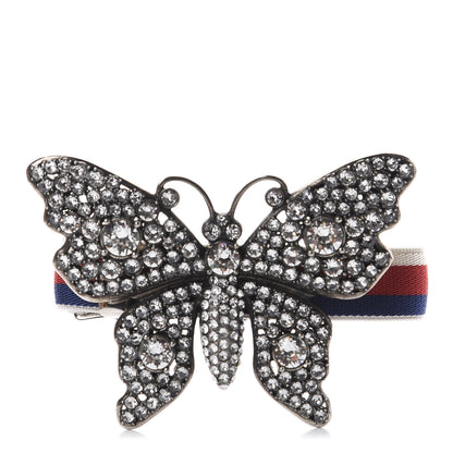 Gucci Web Crystal Butterfly Bracelet 1 of 5