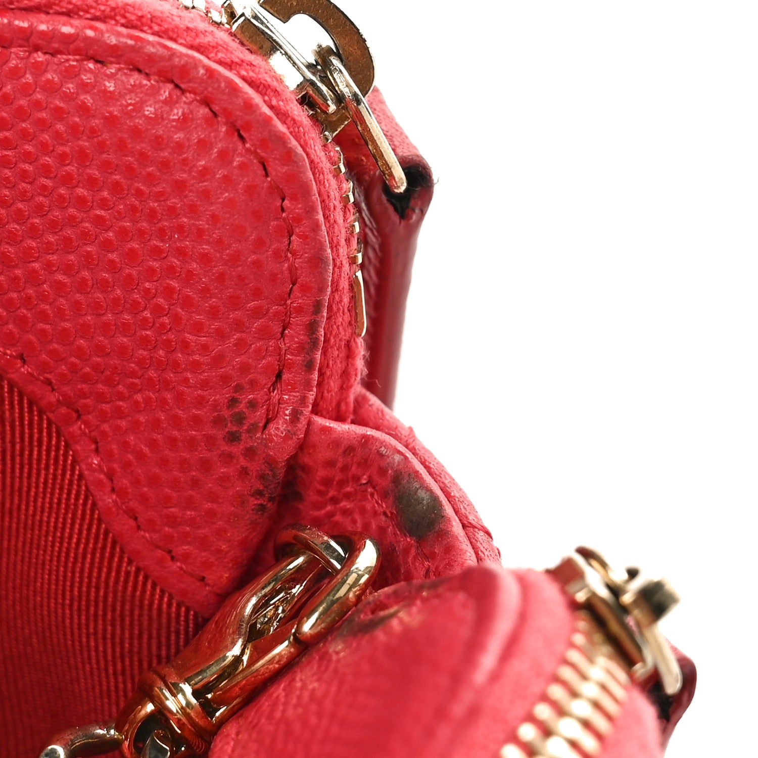 Chanel Caviar Quilted Small Clutch With Chain Pink 11 of 12