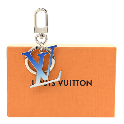 Louis Vuitton LV Gradient Bag Charm and Key Holder Blue 4 of 4