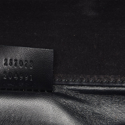 Gucci Patent Microguccissima Small Broadway Clutch Black 8 of 8