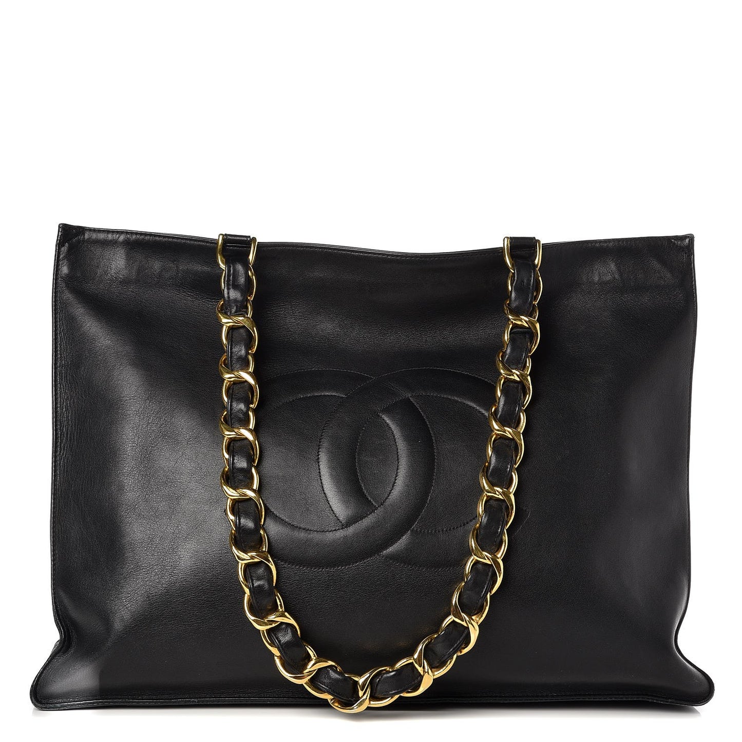 Lambskin CC Tote Black