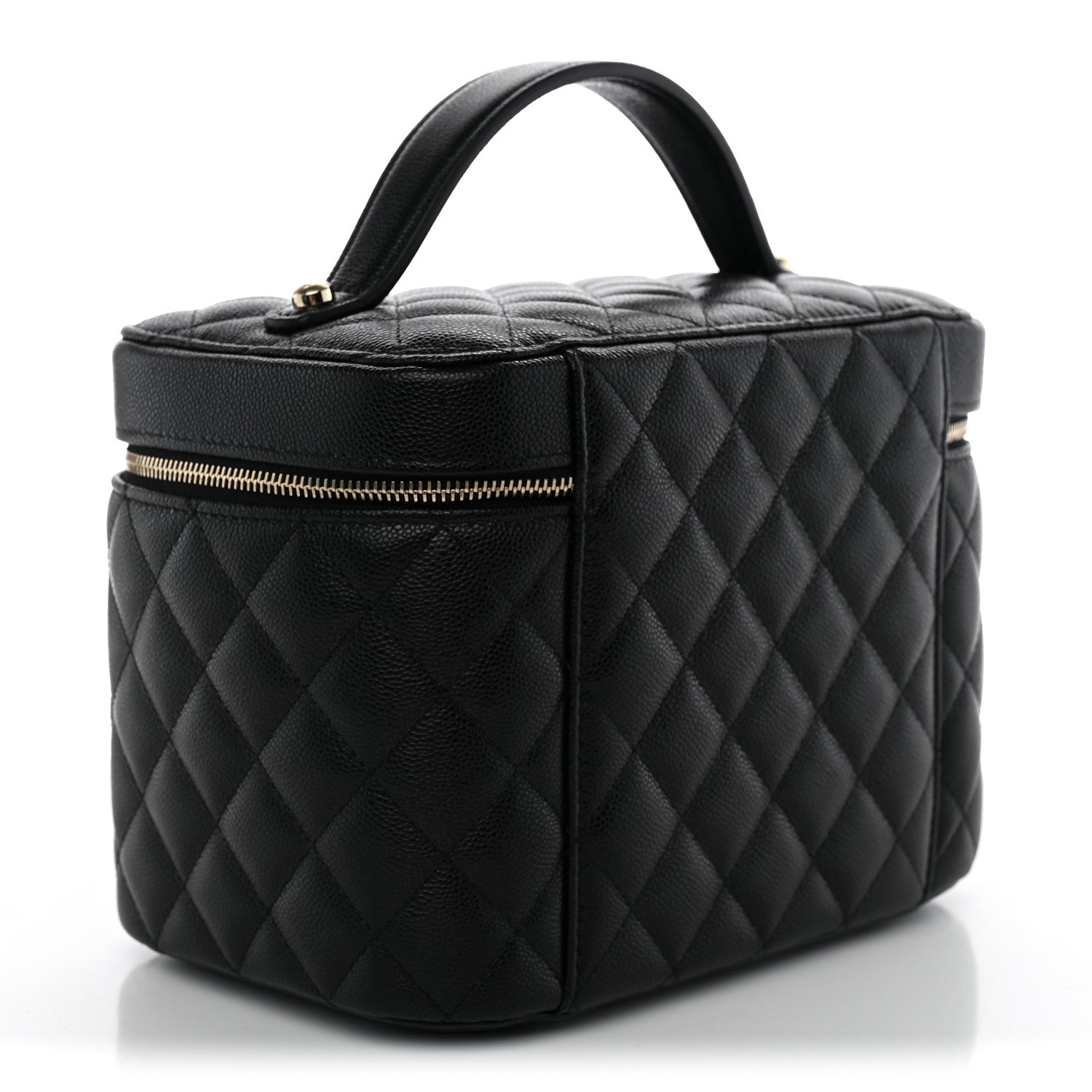 Chanel Caviar Quilted Large Vanity Pouch Black 4 of 8