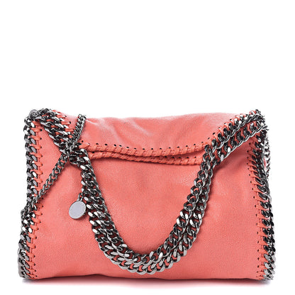 Stella McCartney Shaggy Deer Mini Falabella Fold Over Tote Peony 1 of 10