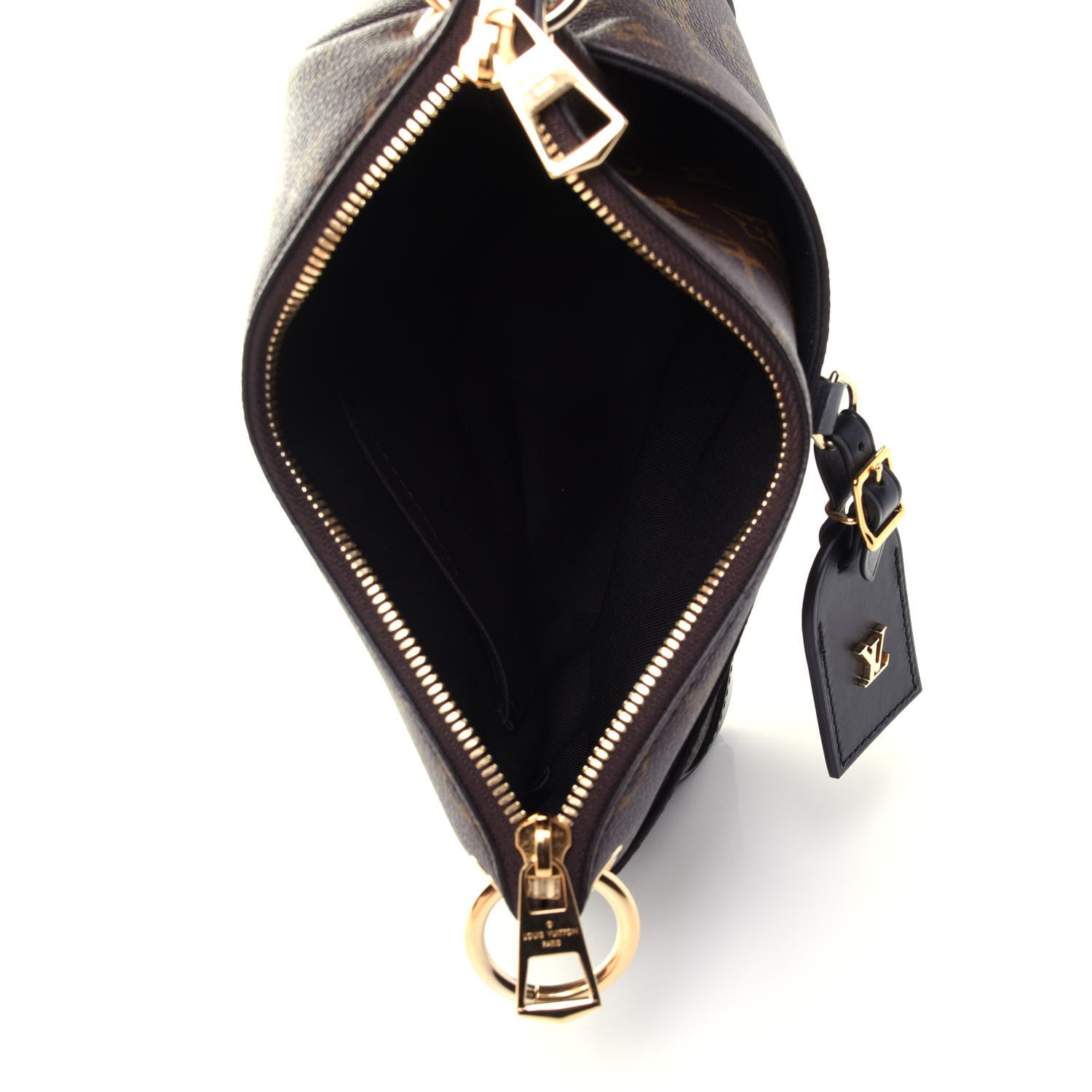 Louis Vuitton Monogram Odeon PM Black 3 of 4