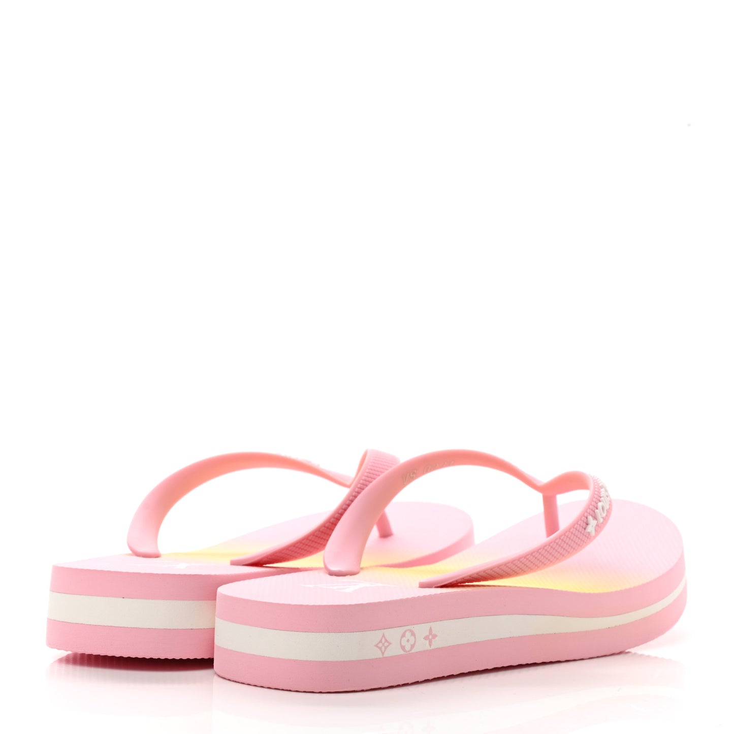 Rubber Arcade Flat Thong Sandals 37 Rose
