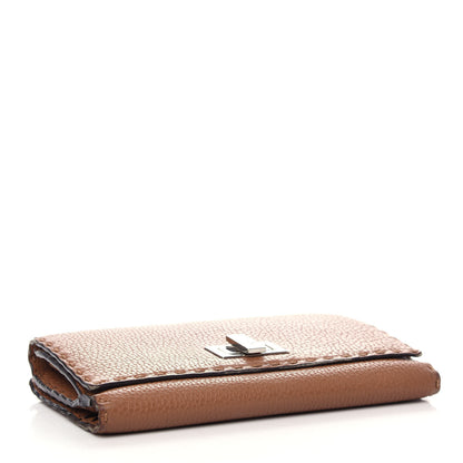 Fendi Cuoio Romano Selleria Peekaboo Continental Wallet Mou 4 of 9