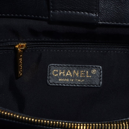 Chanel Calfskin Small Chain Me Tote Black 6 of 7