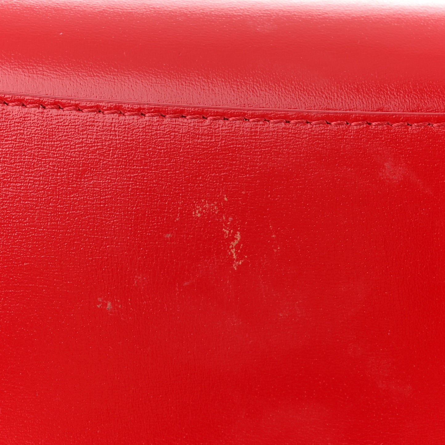 Box Calfskin Mini Lock Antigona Shoulder Bag Red