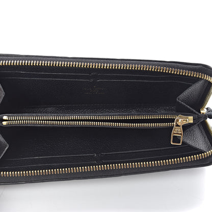 Louis Vuitton Empreinte Clemence Wallet Black 5 of 12