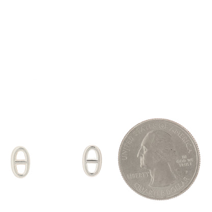 Hermes Sterling Silver TPM Farandole Earrings 2 of 5