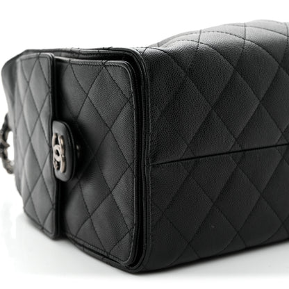 Chanel Caviar Quilted Small Chanel 25 Handbag Black 9 of 11