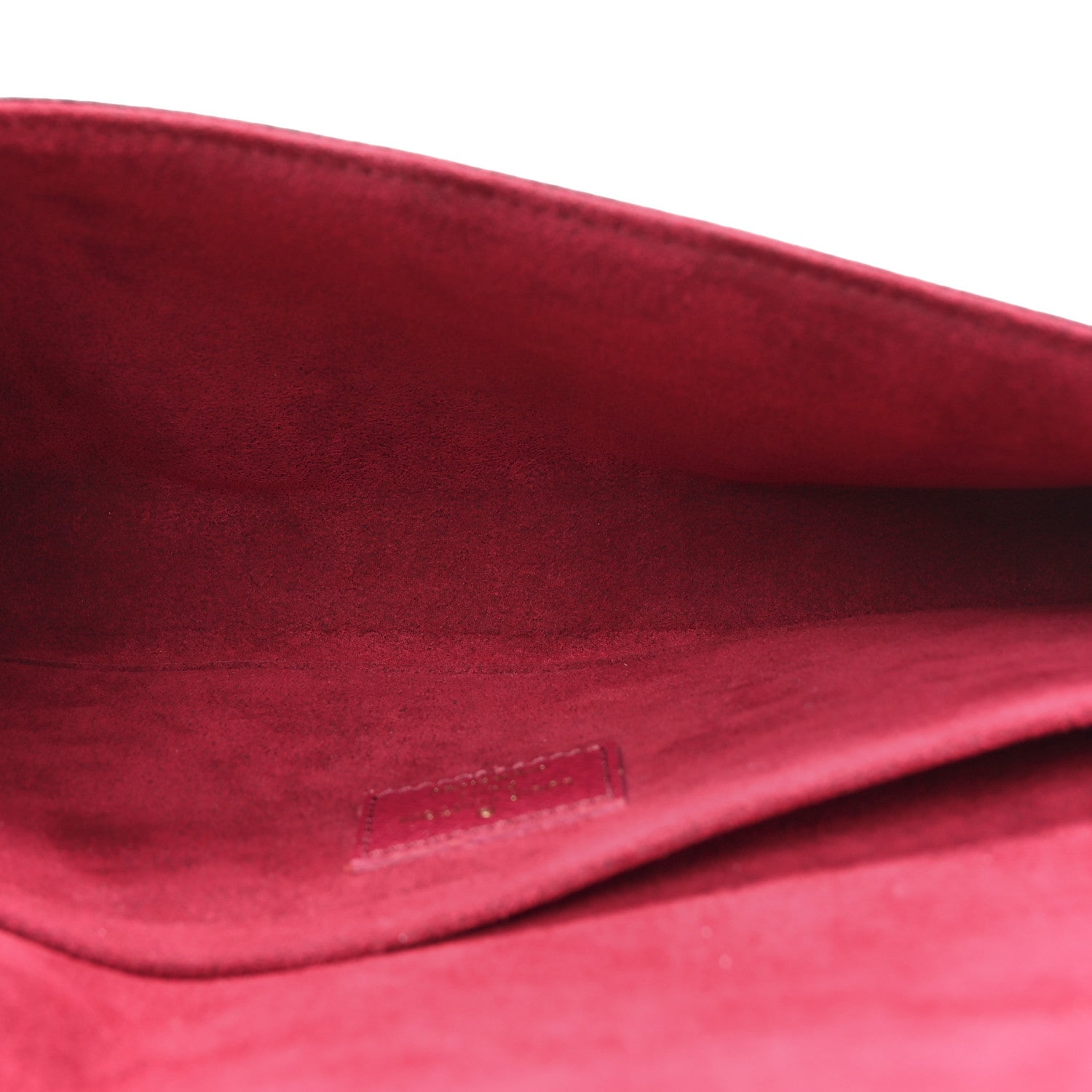 Louis Vuitton Monogram Pochette Felicie Chain Wallet Fuchsia 6 of 15